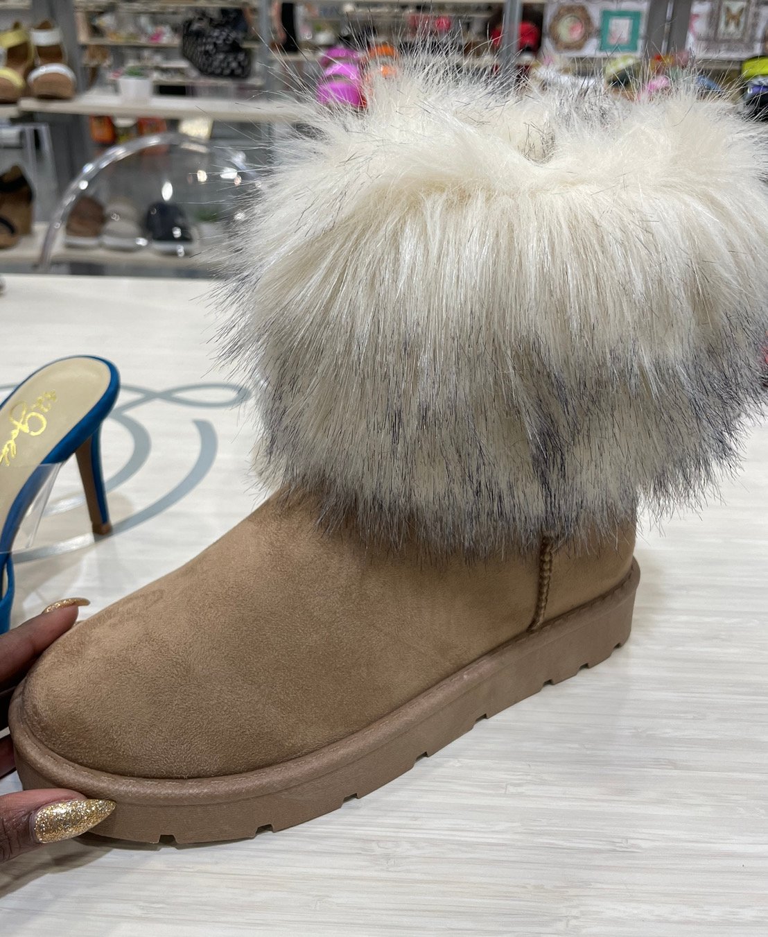 Image of Cassie Fur Boots