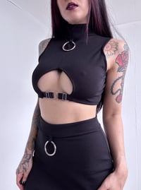 Image 2 of Techno Keyhole Top (made to order)
