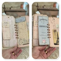 Image 5 of Reserved for A - Handmade lace samples tag folder