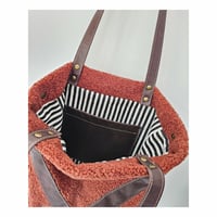 Image 3 of Rust Tote Bag