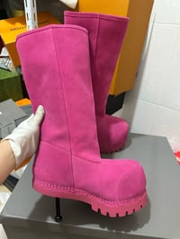Image 13 of TEDDY HEEL BOOTS