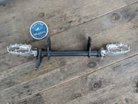 Image 1 of **GARAGE SALE ITEM ETM RTR Footpeg bracket and pegs