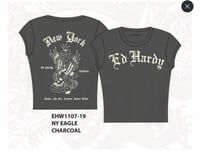 NY EAGLE CAP SLEEVE TEE