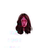 Image 2 of Unimpressed Snarl Sticker
