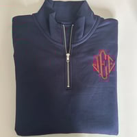 Image 1 of JEFFREY EPSTEIN 1/4 ZIP JACKET