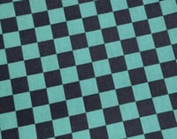 Black & Green Checkered