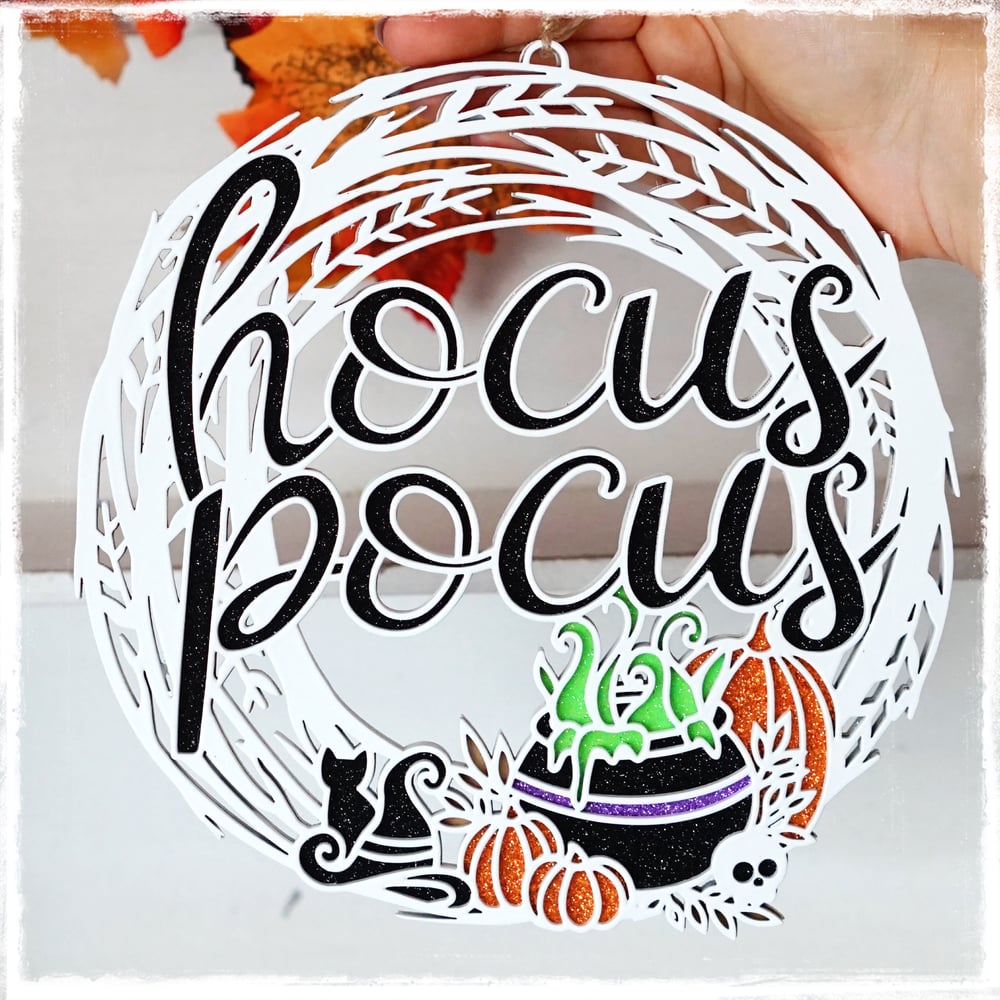 Image of Hocus Pocus Wreath 
