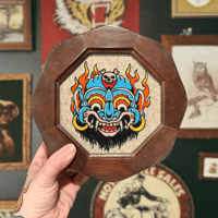 Image 1 of Mike Malone Barong Mask Jewelry Box Embroidery 