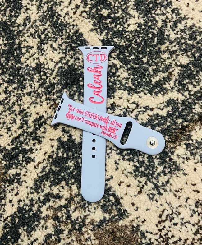 Custom Apple Band W/ Fill