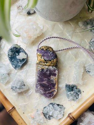 Image of Lepidolite Lilic Goddess Activation 