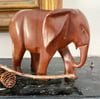 Mid century carved Elephant 