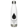 Inverted Logo Stainless Steel Water Bottle