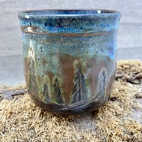 Image 1 of  Aurora borealis Pine Forrest mug 