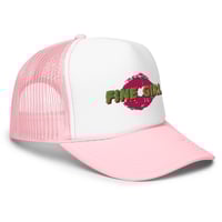 Image 1 of FINE GIRL Pink Foam Trucker Hat 