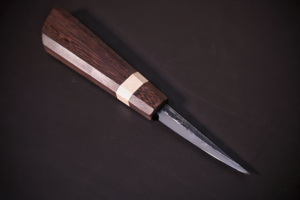 Image of 70mm slöjd with wenge, maple and wenge handle