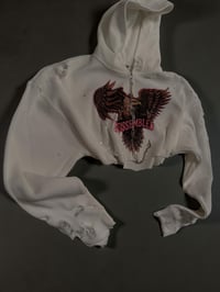Image 2 of R pink eagle thermal hoodie 