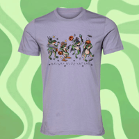 Halloween Frogs Tee (Lavender)