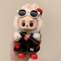 Image 5 of 2025 New For Labubu Clothes Trendy Strap Skirt 15/17cm Doll Cross-dressing Game Vinyl Doll Labubu Ac