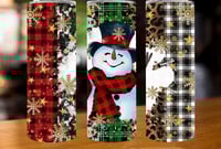 Image 1 of Snowman Scene Tumbler