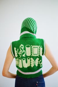 Image 2 of PASTA PASTA SLEEVELESS SWEATER
