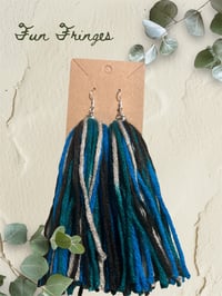 Turquoise Mix Ear Dangles