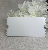 Image 2 of Acrylic Ticket Blank 
