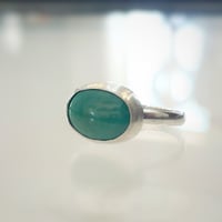 Image 1 of Turquoise & Silver Ring 