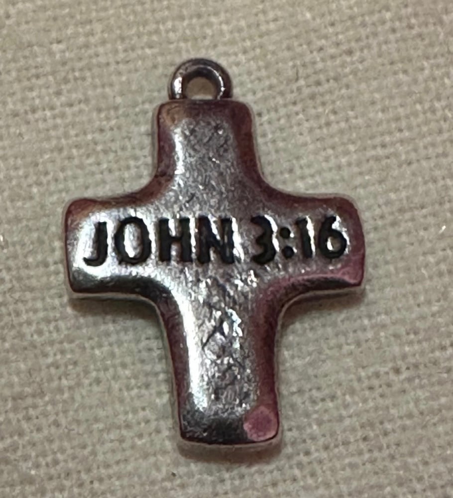 Image of James Avery Retired John 3:16 Charm