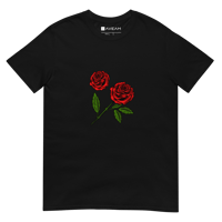 Image of Camiseta de rosas básica softstyle unisex
