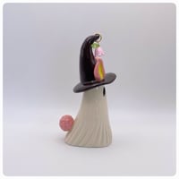 Image 2 of Pink Bunny Witch 11 cm