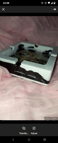 Image 4 of Probably Late for Something Resin Decor