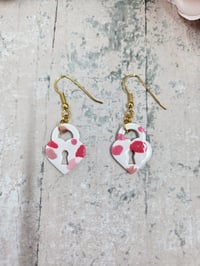 Image 3 of Terrazzo Padlock Earrings