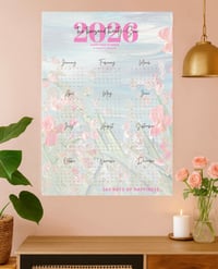 Image 1 of HAPPY YEAR WALL PLANNER 2026 PHYSICAL VERSION