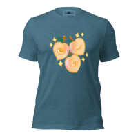 Image 1 of Peaches and Sparkles Unisex t-shirt