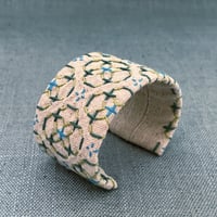 Image 1 of Embroidered Cuff Bracelet II