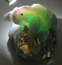 Image 3 of Platypus Fluorite Carving #2919