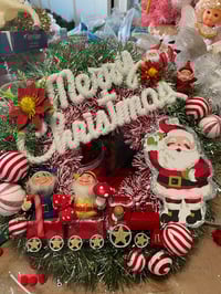 Image 1 of  June 1st Vintage Trash & Treasure Wreath Making Class