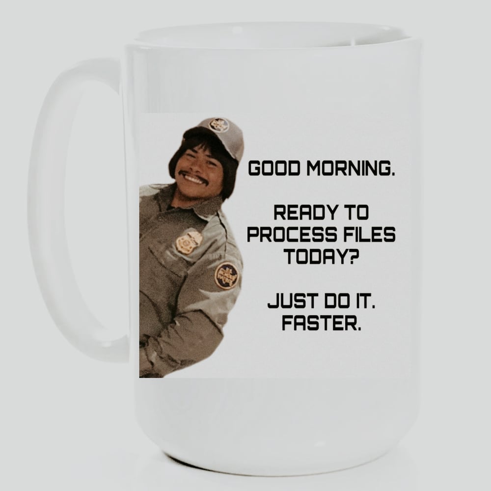 Image of WAKE UP WITH FULANO  ~ 15 OUNCE COFFEE MUG
