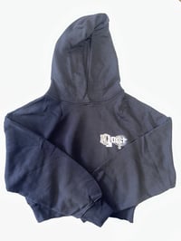 Image 1 of CLASSIC LOGO CROP HOODIE