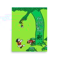 Image 1 of The Un-forgiving tree matte fine art print