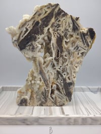 Image 6 of Sphalerite Druzy Large Slab Rough Edge Crystal - 2 Styles
