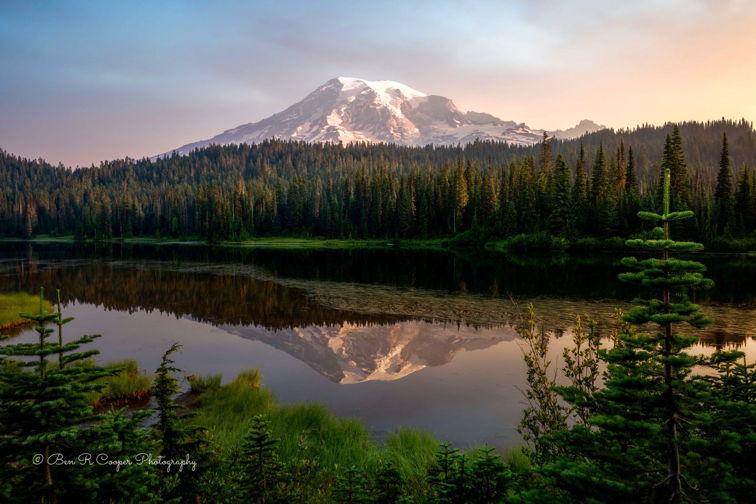 Mount Rainier From Reflection Lake