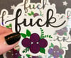Fuck 3" Vinyl Waterproof Sticker