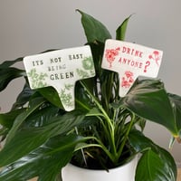 Image 1 of Funny Plant Stakes