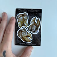 Image 2 of “Tooth collector” artwork sticker sheet