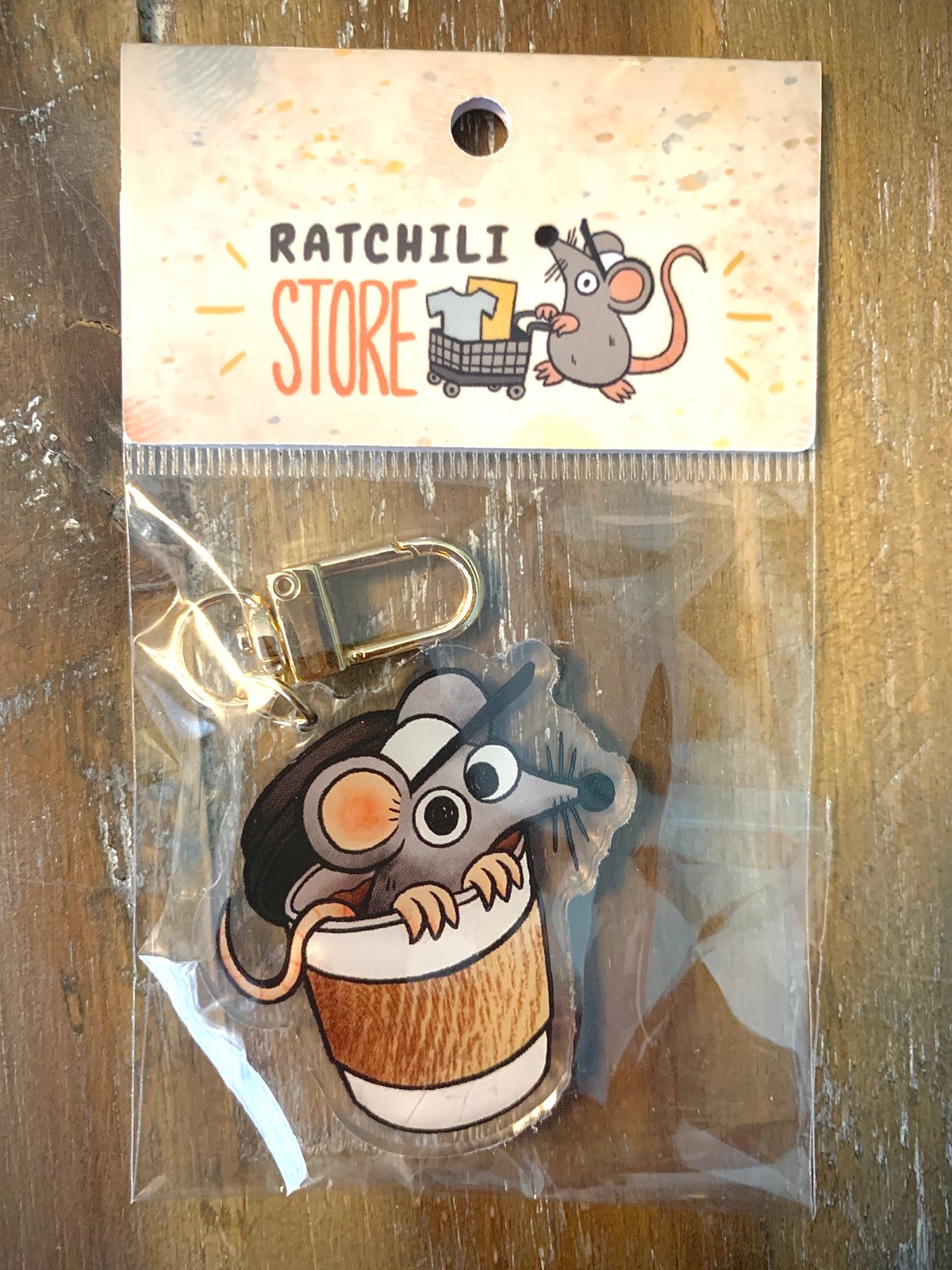 Rat keychain sales