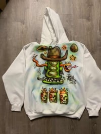 Image 2 of 1/1 Airbrush Hoodie on a XL Hoodie