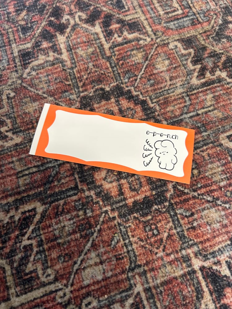 Image of EGGSHELL STICKERS