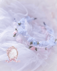 Pearla Rose Chiffon Headband 