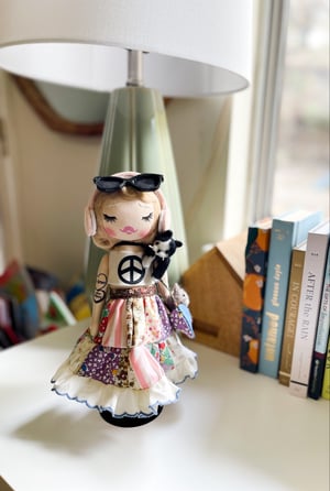 Image of RESERVED FOR ALLISON ART DOLL PEACE